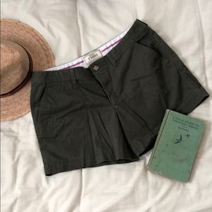 Army green 5” chinos